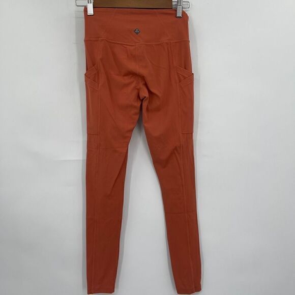 Prana Brown Pockets High Waisted Training Skinny Leggings Size XS - Picture 5 of 5